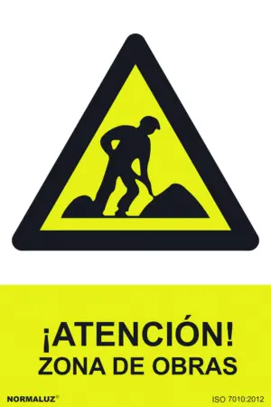 SEÑAL 210X300MM PVC ATENCIÓN,