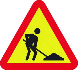 SEÑAL VIAL 700X700MM METALICA