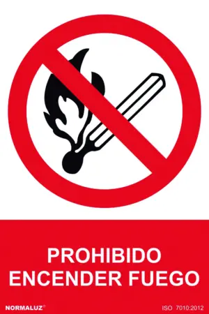 SEÑAL 210X300MM PVC PROHIBIDO