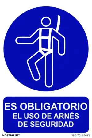 SEÑAL 210X300MM PVC USO OBLIGA