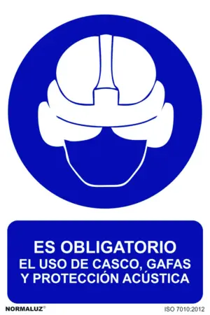 SEÑAL 210X300MM PVC OBLIGATORI