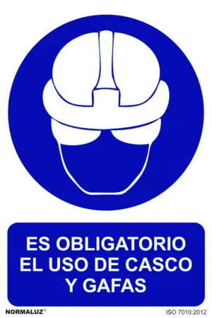 SEÑAL 210X300MM PVC USO OBLIGA