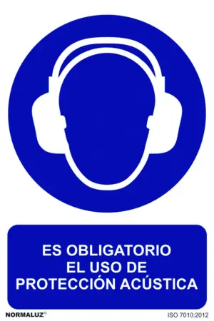 SEÑAL 210X300MM PVC USO OBLIGA