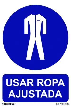 SEÑAL 210X300MM PVC USO OBLIGA