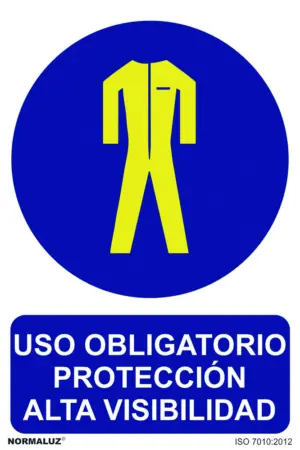 SEÑAL 210X300MM PVC OBLIGATORI