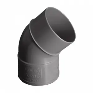 CODO EVAC M-H 45º 090MMØ PVC