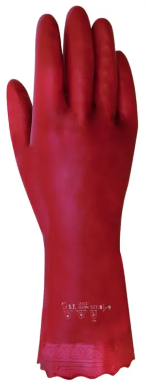 GUANTE PVC FLOCADO VINDICO 100