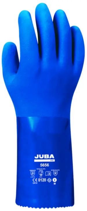 GUANTE PVC SOPORTE ALGODON TAL