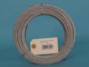 CABLE AC GALVANIZADO 6X19+1 12