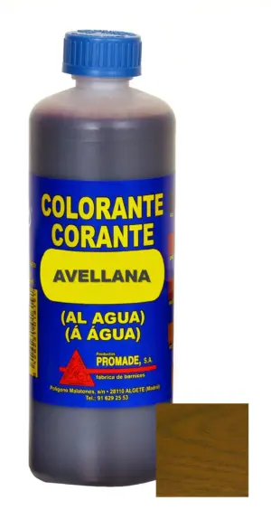 COLORANTE MADERA AL AGUA 500 M