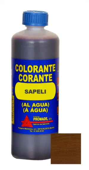 COLORANTE MADERA AL AGUA 500 M