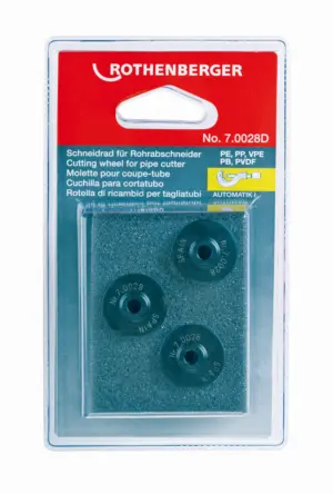 CUCHILLA PARA CORTATUBOS ROTHE