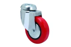 RUEDA GIR. POLIURE ROJO BH-PPI