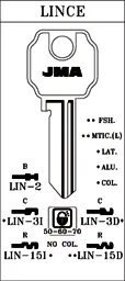 LLAVE ACERO JMA LIN-2