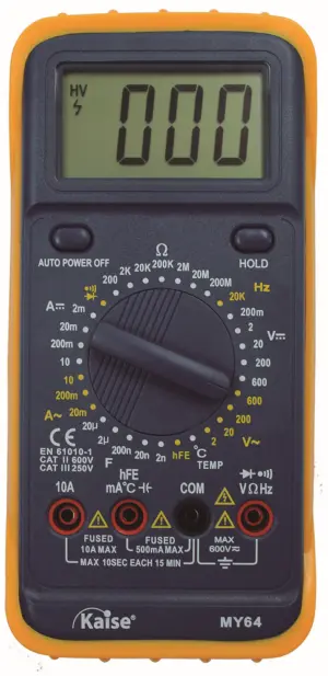 MULTIMETRO ELEC DIGIT. CAT II
