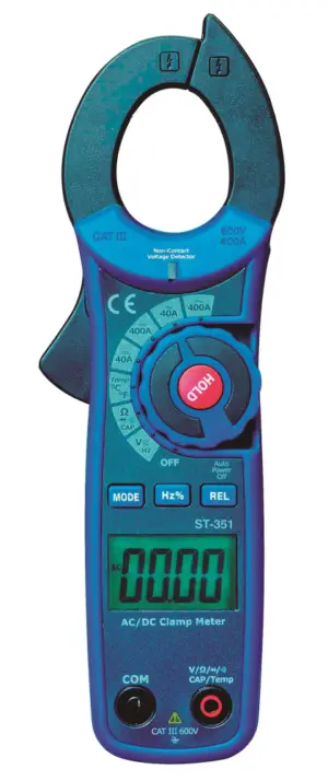 PINZA AMPERIMÉTRICA DIGITAL CA