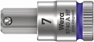 LLAVE VASO PUNTA HEXAG. 1/4 07