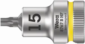 LLAVE VASO PUNTA TORX 1/4 T15X