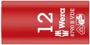 LLAVE VASO HEXAG. AISLADA 3/8