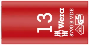 LLAVE VASO HEXAG. AISLADA 3/8