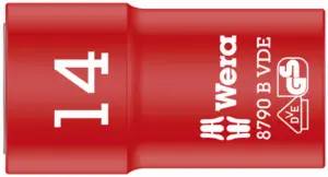 LLAVE VASO HEXAG. AISLADA 3/8