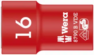 LLAVE VASO HEXAG. AISLADA 3/8