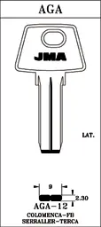 LLAVE LATON JMA AGA-12