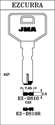 LLAVE ALPACA JMA EZ-DS10