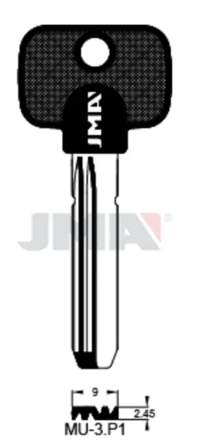 LLAVE ALPACA JMA MU-3.P1