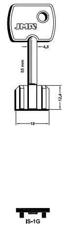 LLAVE LATON JMA IS-1G