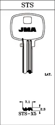 LLAVE LATON JMA STS-X5