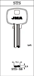 LLAVE LATON JMA STS-X6