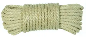 CUERDA TORCIDA 06MM NAT 20 MT