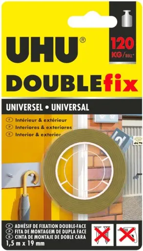 CINTA D/CARA 19MMX 1,5MT UHU M