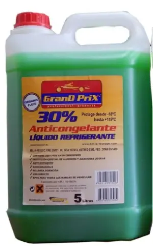 ANTICONGELANTE COCHE 5LT 30% -