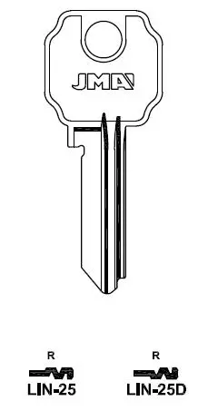 LLAVE ACERO JMA LIN-25D
