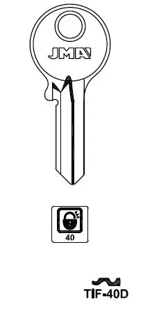 LLAVE ACERO JMA TIF-40D