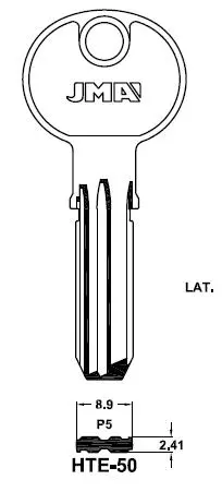 LLAVE LATON JMA HTE-50