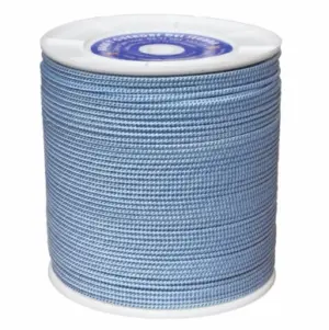 CUERDA TRENZ. 04,5MM BL/AZ 400