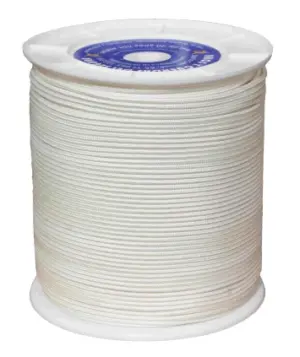 CUERDA TRENZ. 04,5MM BLANCA 40