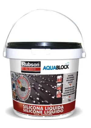 SILICONA LIQ NEGRA AQUABLOCK 2