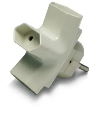 ADAPTADOR 10A-250V 40X90X80 3T