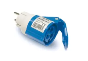 ADAPTADOR CLAVIJA 2P+TTL BASE