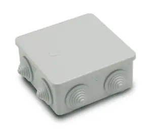 CAJA ESTANCA 7 CONOS 100X100X4