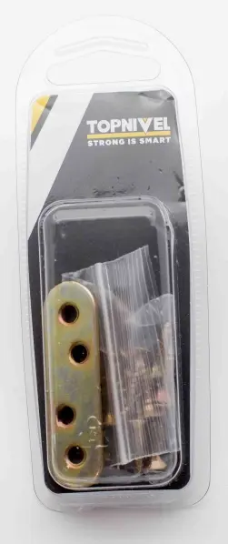 PLACA RECTO 60X16MM 4 PZ