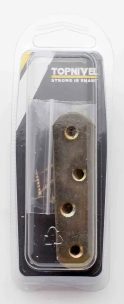 PLACA RECTO 80X20MM 4 PZ