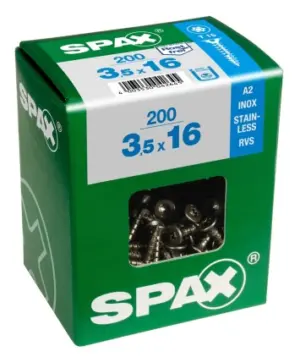 TORNILLO MADERA C/PLANA INOX 4