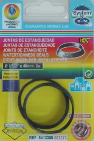 JUNTA CON 1"1/2X40 2 PZ