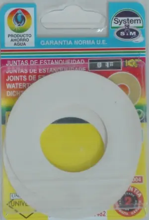 JUNTA PLANA LAVABO 1" 2 PZ