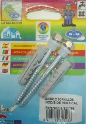 TORNILLO SUJECION BIDET INODOR